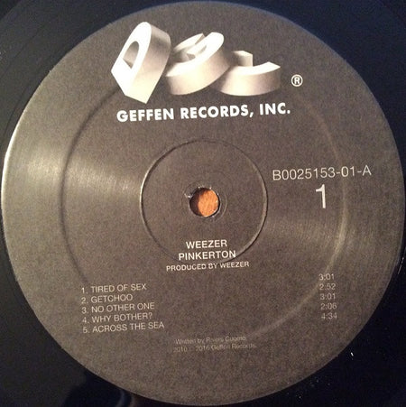 Weezer : Pinkerton (LP, Album, RE, RM)
