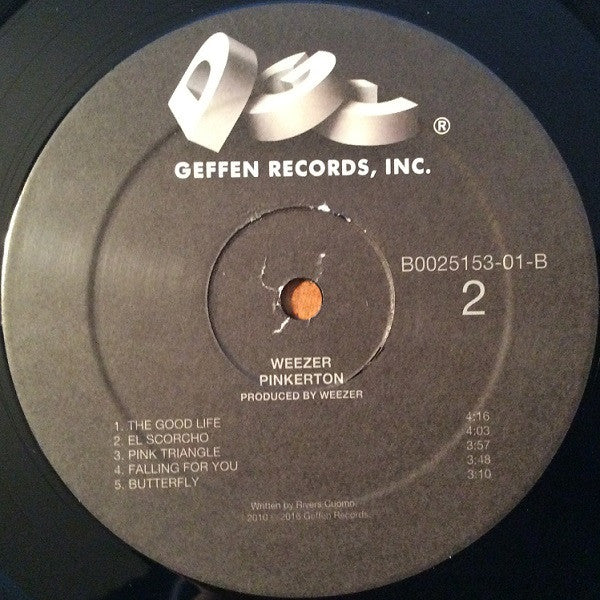 Weezer : Pinkerton (LP, Album, RE, RM)