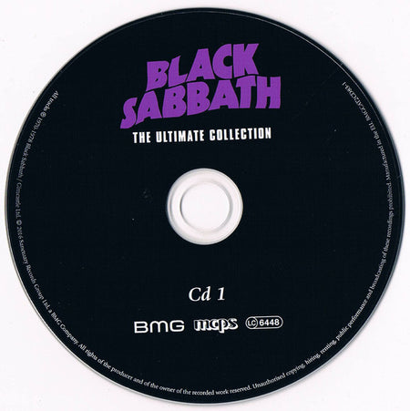 Black Sabbath : The Ultimate Collection (2xCD, Comp, RM)