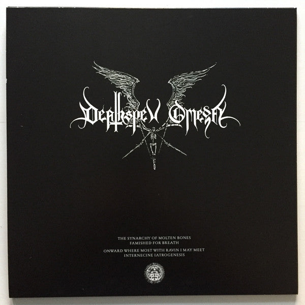 Deathspell Omega : The Synarchy Of Molten Bones  (12", Album)