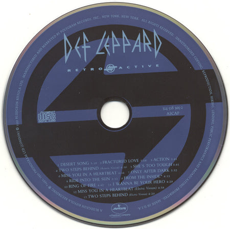 Def Leppard : Retro Active (CD, Album)