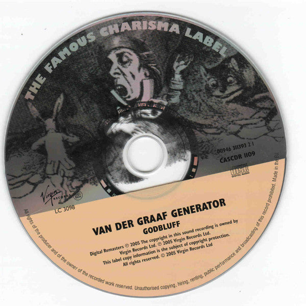 Van Der Graaf Generator : Godbluff (CD, Album, RE, RM)
