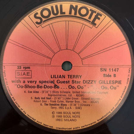 Lilian Terry With Dizzy Gillespie : Oo-Shoo-Be-Doo-Be ...Oo, Oo ...Oo, Oo (LP, Album)