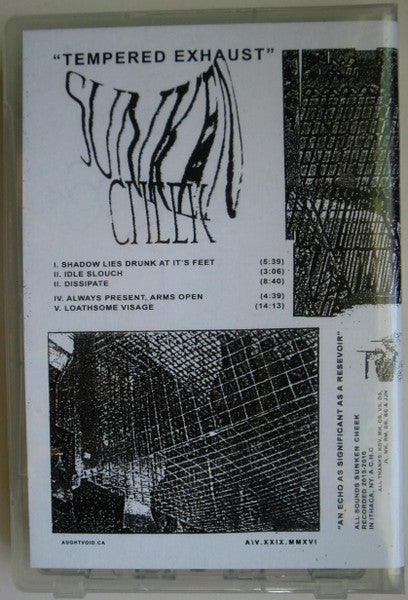 Sunken Cheek : Tempered Exhaust (Cass, Album, Ove)