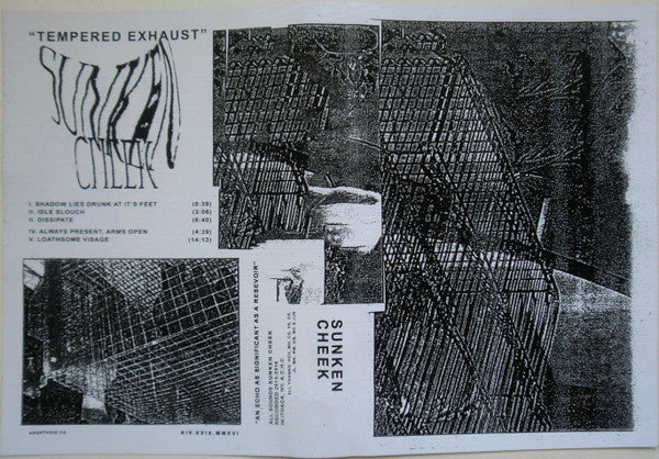 Sunken Cheek : Tempered Exhaust (Cass, Album, Ove)