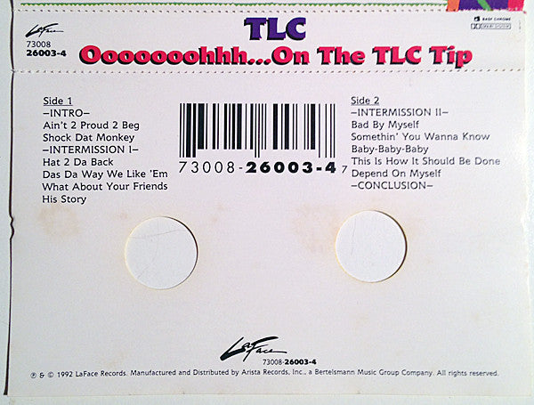 TLC : Ooooooohhh...On The TLC Tip (Cass, Album, Son)