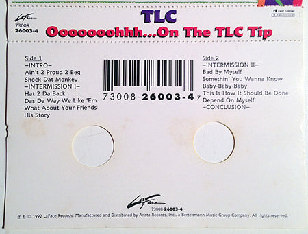 TLC : Ooooooohhh...On The TLC Tip (Cass, Album, Son)
