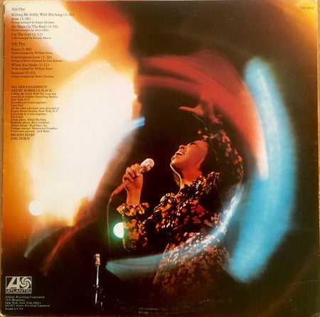 Roberta Flack : Killing Me Softly (LP, Album, RE, MO )