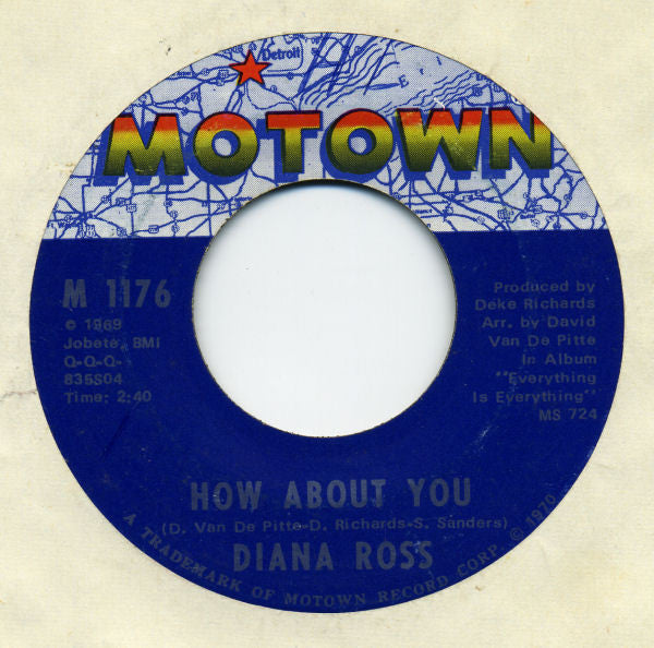 Diana Ross : Remember Me / How About You (7", Single, ARP)
