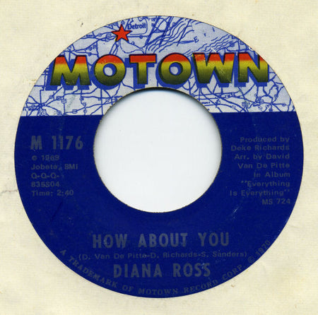 Diana Ross : Remember Me / How About You (7", Single, ARP)