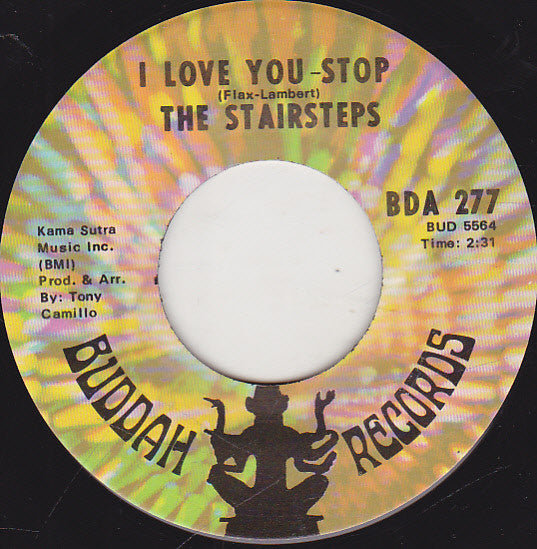 Five Stairsteps : I Love You - Stop (7", Single)