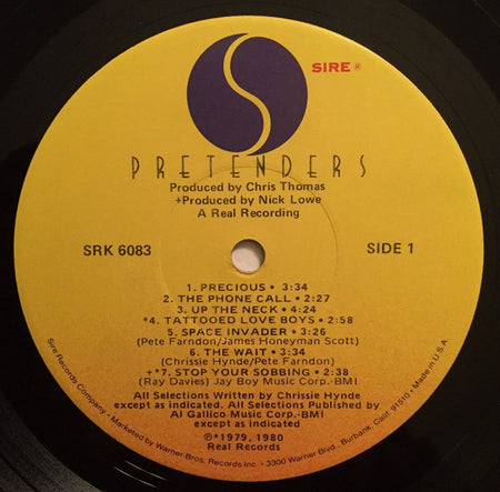 Pretenders* : Pretenders (LP, Album, Jac)
