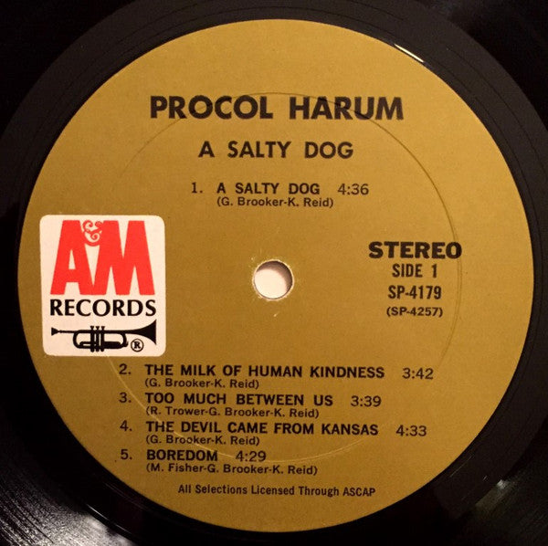 Procol Harum : A Salty Dog (LP, Album, Mon)