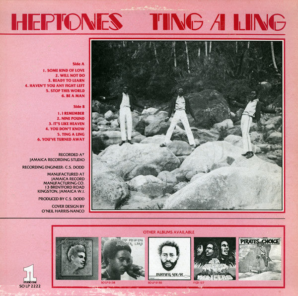 The Heptones : Ting A Ling (LP, Album)