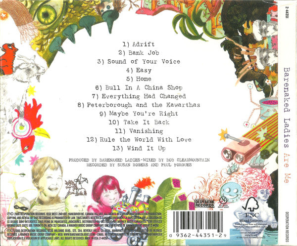 Barenaked Ladies : Barenaked Ladies Are Me (CD, Album, Dig)