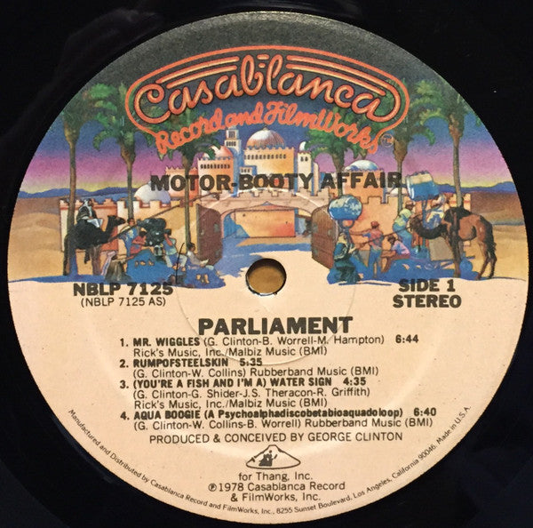 Parliament : Motor Booty Affair (LP, Album, Spe)