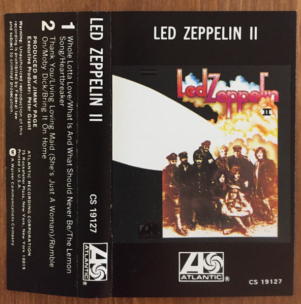 Led Zeppelin : Led Zeppelin II (Cass, Album, RE, AR)