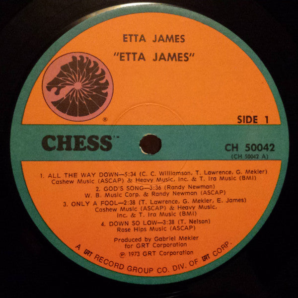 Etta James : Etta James (LP)