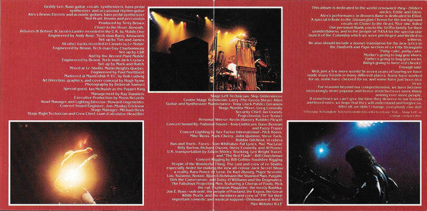 Rush : Exit...Stage Left (CD, Album)