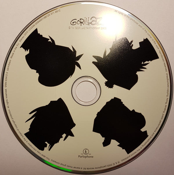 Gorillaz : Demon Days (CD, Album, RP, Arv)