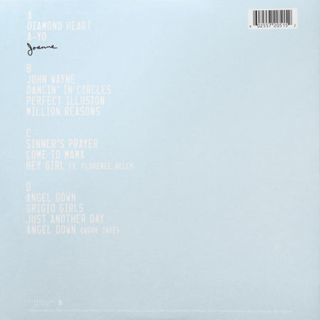 Lady Gaga : Joanne (2xLP, Album, Dlx)