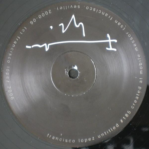 Michael Gendreau / Francisco López : Drowning / Untitled #185 (LP, Ltd, Num)