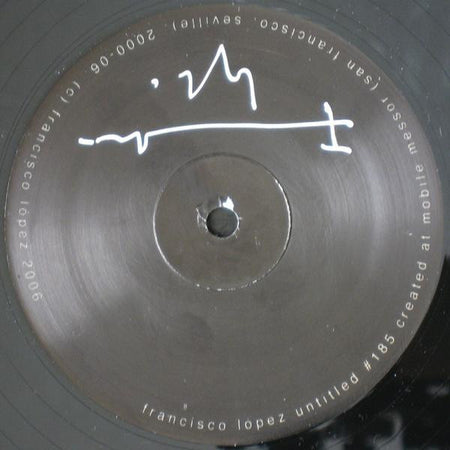 Michael Gendreau / Francisco López : Drowning / Untitled #185 (LP, Ltd, Num)