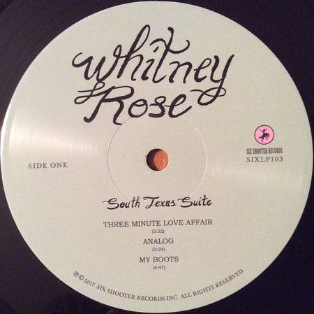 Whitney Rose : South Texas Suite (12", EP)