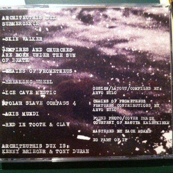 Architeuthis Dux : Submergence (CDr, Album)