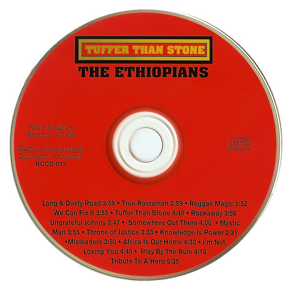 The Ethiopians : Tuffer Than Stone (CD, Album)