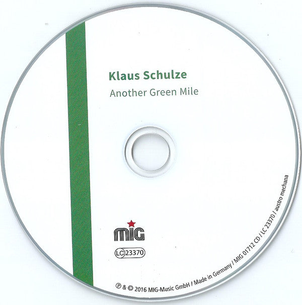 Klaus Schulze : Another Green Mile (CD, Album, RE)