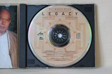 Ali Akbar Khan : Legacy (16th - 18th Century Music From India) (CD)