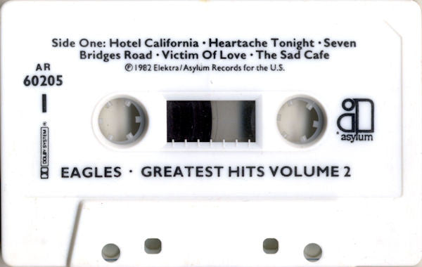 Eagles : Eagles Greatest Hits Volume 2 (Cass, Comp, AR,)