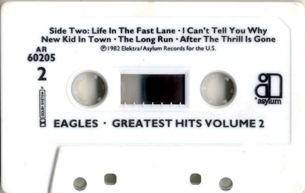 Eagles : Eagles Greatest Hits Volume 2 (Cass, Comp, AR,)