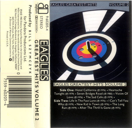 Eagles : Eagles Greatest Hits Volume 2 (Cass, Comp, AR,)
