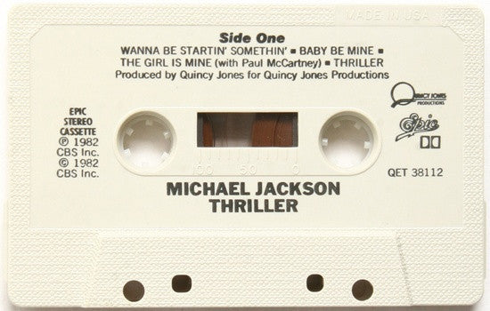Michael Jackson : Thriller (Cass, Album, Bei)