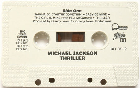 Michael Jackson : Thriller (Cass, Album, Bei)