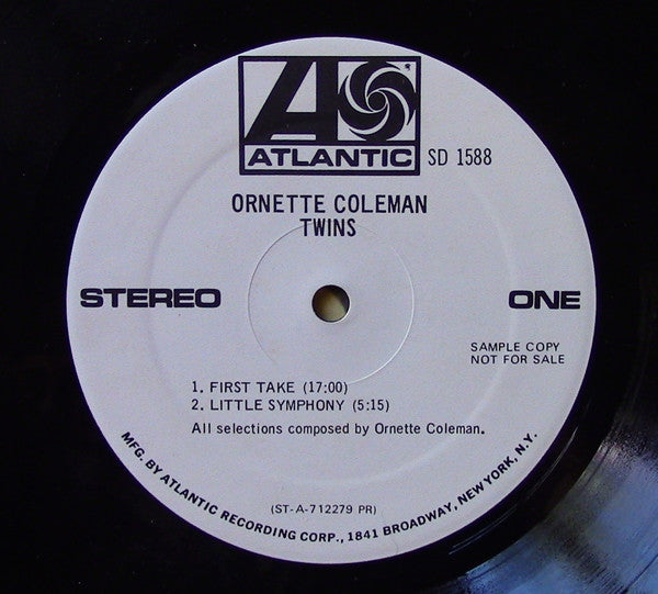 Ornette Coleman : Twins (LP, Album, Promo, Pre)