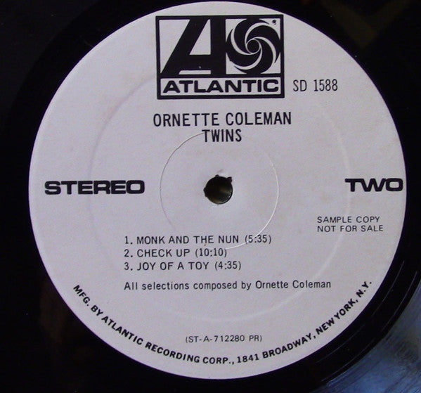 Ornette Coleman : Twins (LP, Album, Promo, Pre)