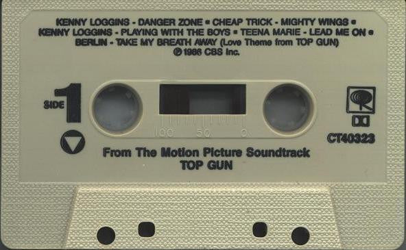 Various : Top Gun (Original Motion Picture Soundtrack) (Cass, Album, Dol)