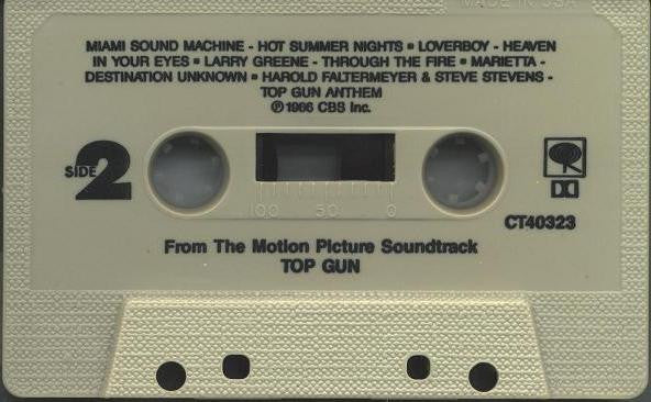 Various : Top Gun (Original Motion Picture Soundtrack) (Cass, Album, Dol)