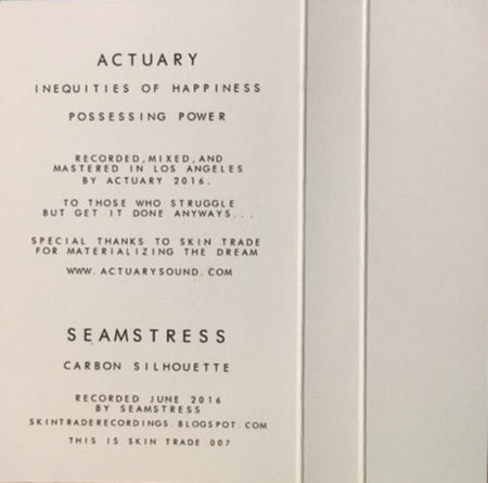 Actuary / Seamstress : Actuary / Seamstress (Cass, EP)