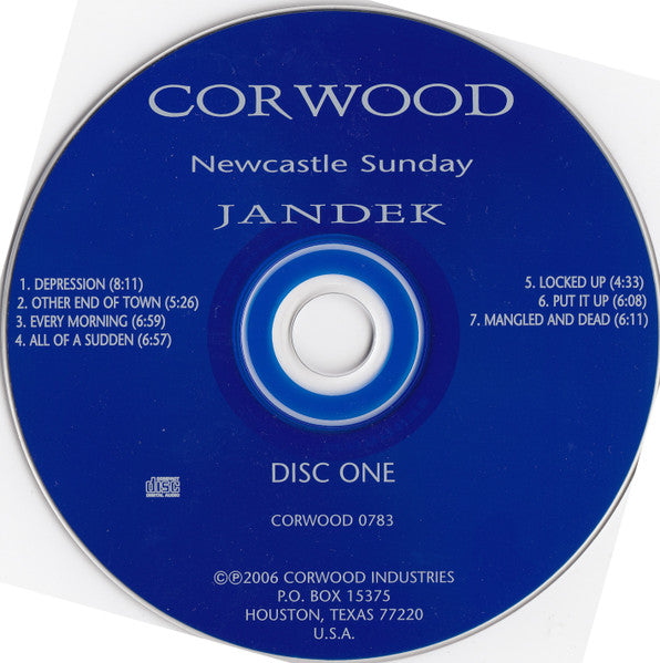 Jandek : Newcastle Sunday (2xCD)