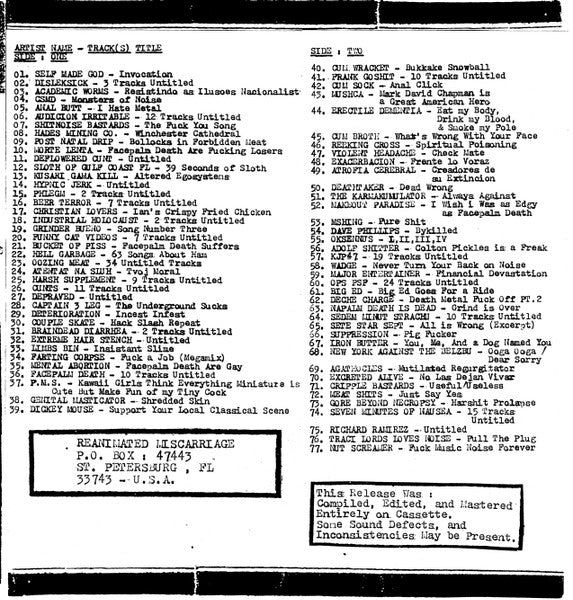 Various : Pieces (Cass, Comp, C30)