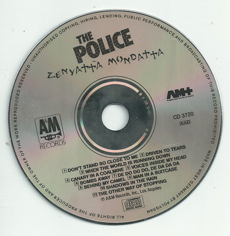 The Police : Zenyatta Mondatta (CD, Album, RE, Pol)