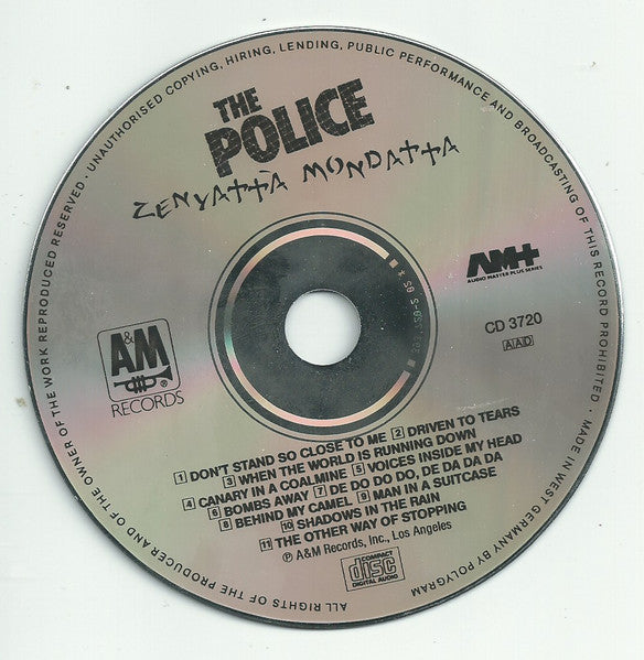 The Police : Zenyatta Mondatta (CD, Album, RE, Pol)