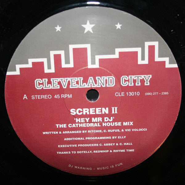 Screen II : Hey Mr DJ (12")