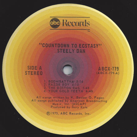 Steely Dan : Countdown To Ecstasy (LP, Album, RP, Ter)