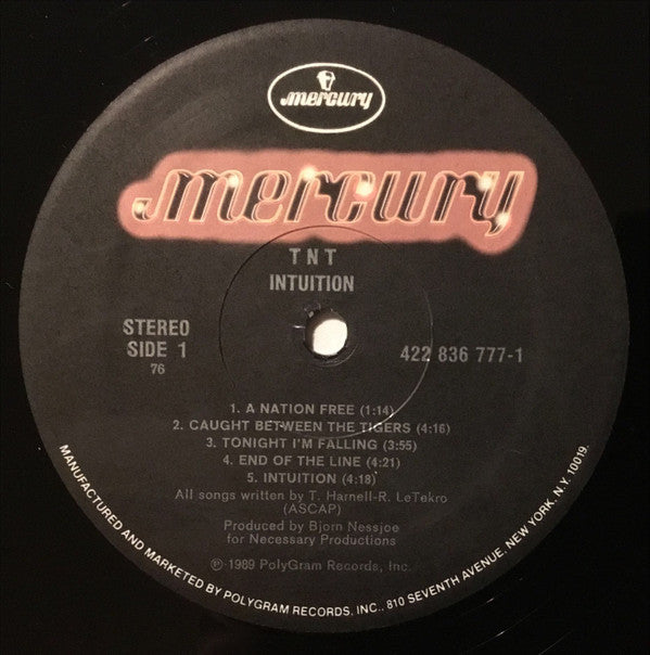TNT (15) : Intuition (LP, Album)
