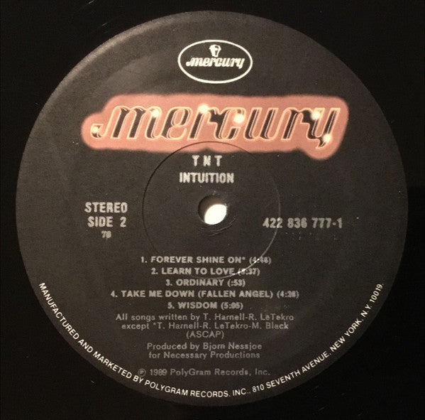 TNT (15) : Intuition (LP, Album)